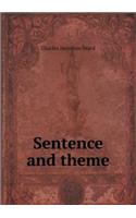 Sentence and Theme: (English)