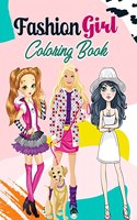 Fashion Girl Coloring Book