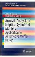 Acoustic Analysis and Design of Short Elliptical End-Chamber Mufflers