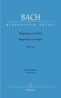 Magnificat in D major BWV 243 (Vocal Score)