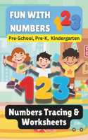 Number Adventures: Fun Math Activities & Worksheets for Preschool, Pre-K, and Kindergarten: Easy Counting, Number Writing, and Early Math Skills for Kids Ages 3-5 Perf