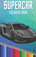 Supercar Coloring Book