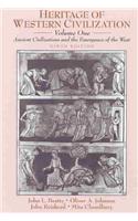 Heritage of Western Civilization, Volume I