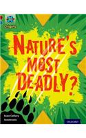 Project X Origins: Dark Red+ Book band, Oxford Level 19: Fears and Frights: Nature's Most Deadly?