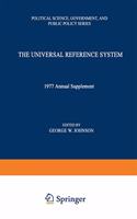 1977 Annual Supplement: (Universal Reference System)