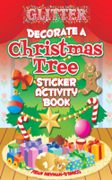 Glitter Decorate a Christmas Tree, Sticker Activity Book