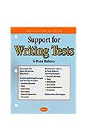 Houghton Mifflin English: Support for Writing Test 6 Point Scoring Rubrics Grade 2: Support for Writing Test 6 Point Scoring Rubrics Grade 2