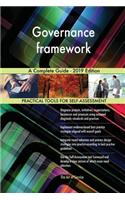 Governance framework A Complete Guide - 2019 Edition