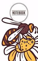 Notebook: 96 linied Pages I lined I Size 6x9 I Notebook for beekeeper I Ideal for notes and sketches I