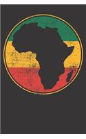 Africa Retro Gift Notebook