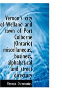 Vernon's City of Welland and Town of Port Colborne (Ontario) Miscellaneous, Business, Alphabetical a