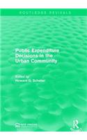 Public Expenditure Decisions in the Urban Community