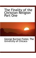 The Finality of the Christian Religion Part One