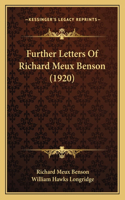 Further Letters Of Richard Meux Benson (1920)