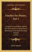 Familles Des Plantes, Part 1