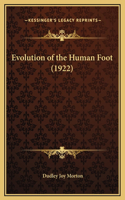Evolution of the Human Foot (1922)