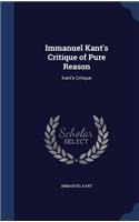 Immanuel Kant's Critique of Pure Reason