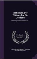 Handbuch Der Philosophie Für Liebhaber