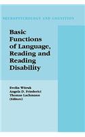 Basic Functions of Language, Reading and Reading Disability