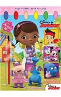 Disney Junior - Brushin' Up on My Smile!: Page Palette Book to Color