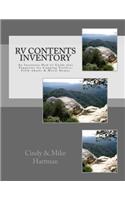 RV Contents Inventory