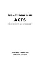 The Notebook Bible, New Testament, Acts, Grid Notebook 5 of 9