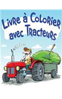 Livre à Colorier avec Tracteurs