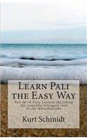 Learn Pali the Easy Way