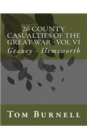 26 County Casualties of the Great War Volume VI