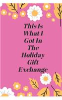 This Is What I Got In The Holiday Gift Exchange