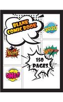 Blank Comic Book 150 pages