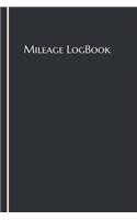 Mileage LogBook: 6" x 9" Mileage Log Book for car with Black Cover(13 Trackers & Logbooks)