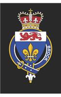 Brock: Brock Coat of Arms and Family Crest Notebook Journal (6 x 9 - 100 pages)