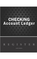 Checking account ledger - Large version