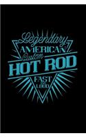 Legendary American custom hot rod. fast and loud: Food Journal - Track your Meals - Eat clean and fit - Breakfast Lunch Diner Snacks - Time Items Serving Cals Sugar Protein Fiber Carbs Fat - 110 pag