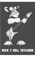Rock N Roll Notebook: Rock N Roll Notebook Gift 6x9 Journal Gift Notebook with 125 Lined Pages