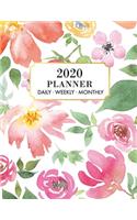 2020 Planner: 2020 Weekly & Monthly Planner for January 2020 - December 2020 + To Do List Section, Includes Important Dates, Birthday, Goals + Notes Page, Calenda