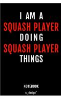 Notebook for Squash Players / Squash Player