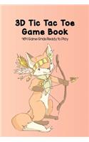 3D Tic Tac Toe Game Book 464 Game Grids Ready to Play