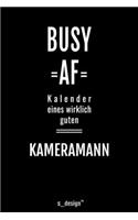 Kalender 2020 für Kameramänner / Kameramann