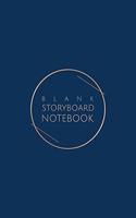 Blank Storyboard Noteobook: Dark Blue Director's Notebook - Elegant Storyboard Journal - 6x9 inches, 100 pages