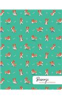 Basenji Ruled Notebook