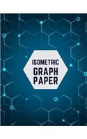 Isometric Graph Paper: Draw Your Own 3D, Sculpture or Landscaping Geometric Designs! 1/4 inch Equilateral Triangle Isometric Graph Recticle Triangular Paper