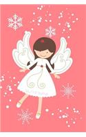My First Journal: Cute Angel Diary 6 x 9 100 Pages Lined Planner for Keeping a Personal Reflection, Sketching, Sribbling, Jotting Down, Coloring, Thoughts, Feelings a
