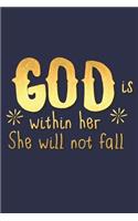 God Is Within Her She Will Not Fall