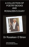 A Collection of Poetry Books and Rosaleen's Diary