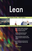 Lean A Complete Guide - 2020 Edition