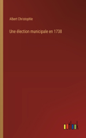 élection municipale en 1738