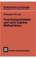 Forschungsartefakte Und Nicht-Reaktive Meßverfahren