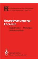 Energieversorgungskonzepte